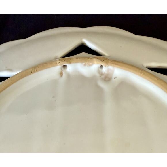 Mid-20th-Century French Provençal Plate Handmade Hand Painted By Gonfer 12” - Picture 3 of 5